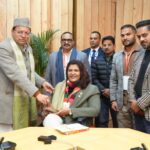 मुख्यमंत्री श्री पुष्कर सिंह धामी से डॉ. दीपा मलिक ने की शिष्टाचार भेंट