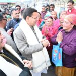 मुख्यमंत्री धामी पहुंचे भारत के प्रथम सीमांत गांव माणा, विकास कार्यों का लिया जायजा