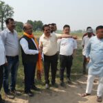 जगबूढ़ा नदी के भू कटाव की रोकथाम के दृष्टिगत बाढ़ सुरक्षा कार्यों को लेकर स्थलीय निरक्षण किया:सचिव