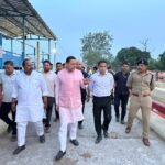 मुख्यमंत्री पुष्कर सिंह धामी ने खटीमा के लोहियाहेड वाटर बाईपास का किया स्थलीय निरीक्षण