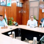 मुख्य सचिव ने सचिवालय में प्रदेश में ग्रोथ सेंटर्स की प्रगति के सम्बन्ध में सभी सम्बन्धित विभागों के साथ बैठक की